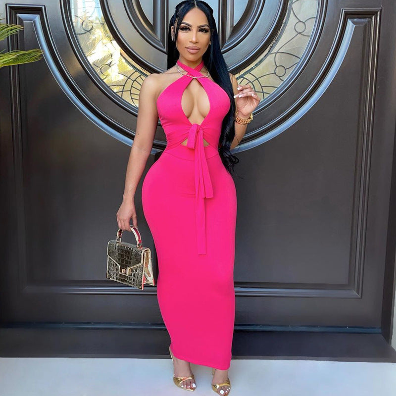 Tie Color Dress