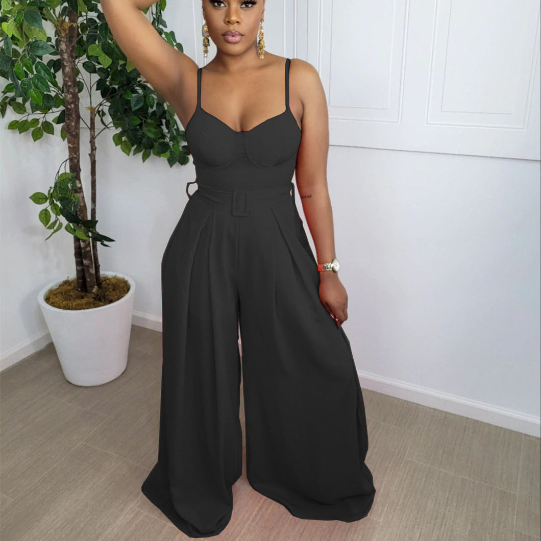 Wide Leg Ladies Jumpsuit