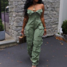 Cute Multi-Pocket Jumpsuit